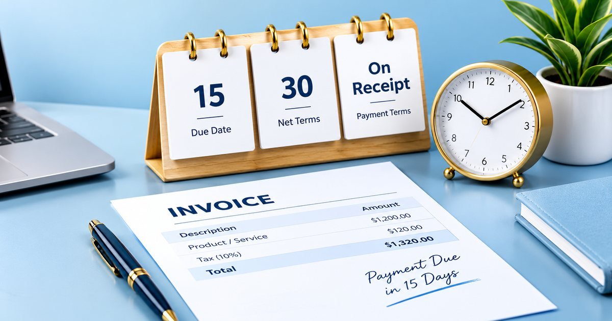Invoice Payment Terms Explained: Net 30, Net 15 and Due on Receipt